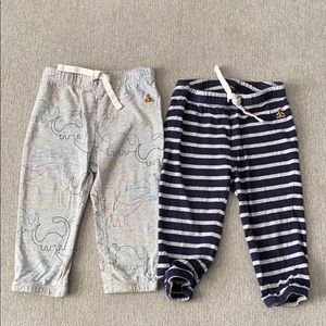 PAIR baby GAP sweatpants